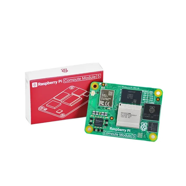 Original Raspberry Pi CM5 RAM 4GB WIFI EMMC CM5104032 Broadcom BCM2712 Dual 4K Output+HDR 800MHz VideoCore Quad-core Coxtex-76